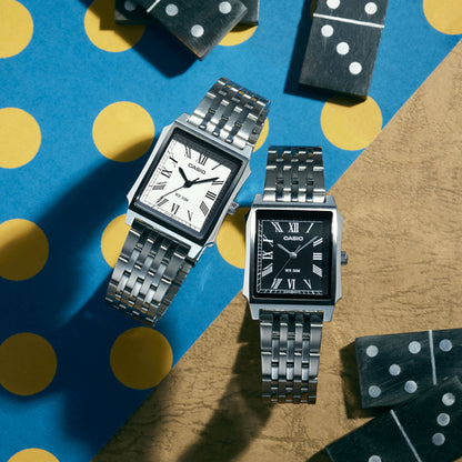 CASIO COLLECTION Mod. TANK - STEEL, BLACK-1