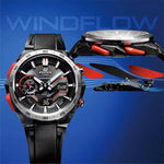 CASIO EDIFICE Mod. WINDFLOW - F1 Chronograph. Tough Solar. ECB-2200P-1AEF