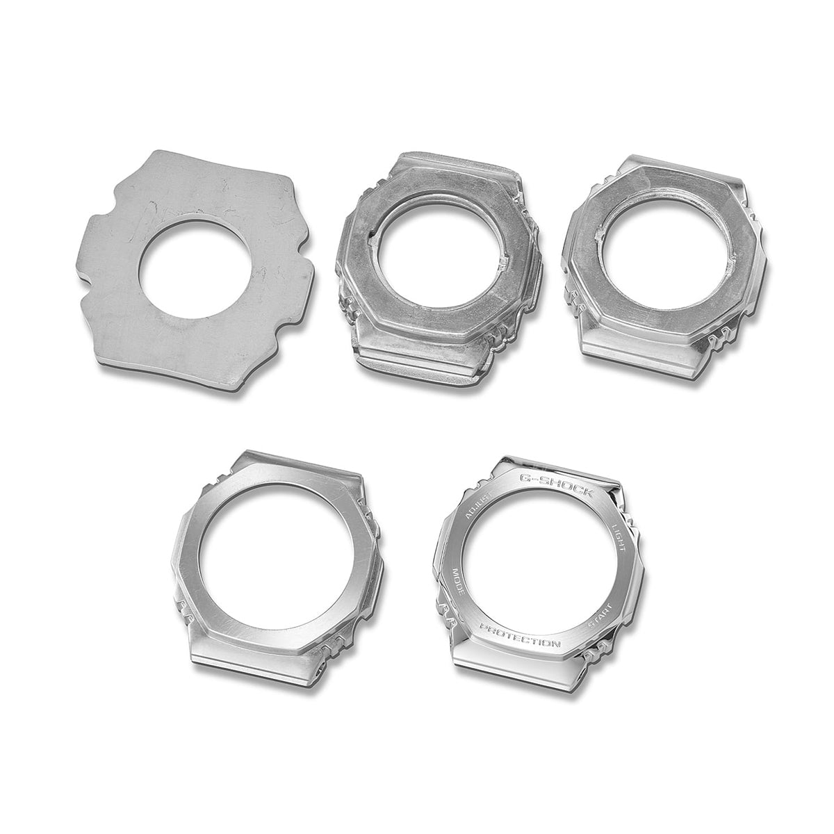 CASIO G-SHOCK Mod. G-STEEL - FINE METALLIC SERIES - SILVER