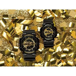 CASIO G-SHOCK Mod. GS-BASIC - BLACK ADN GOLD SERIES WATCHES