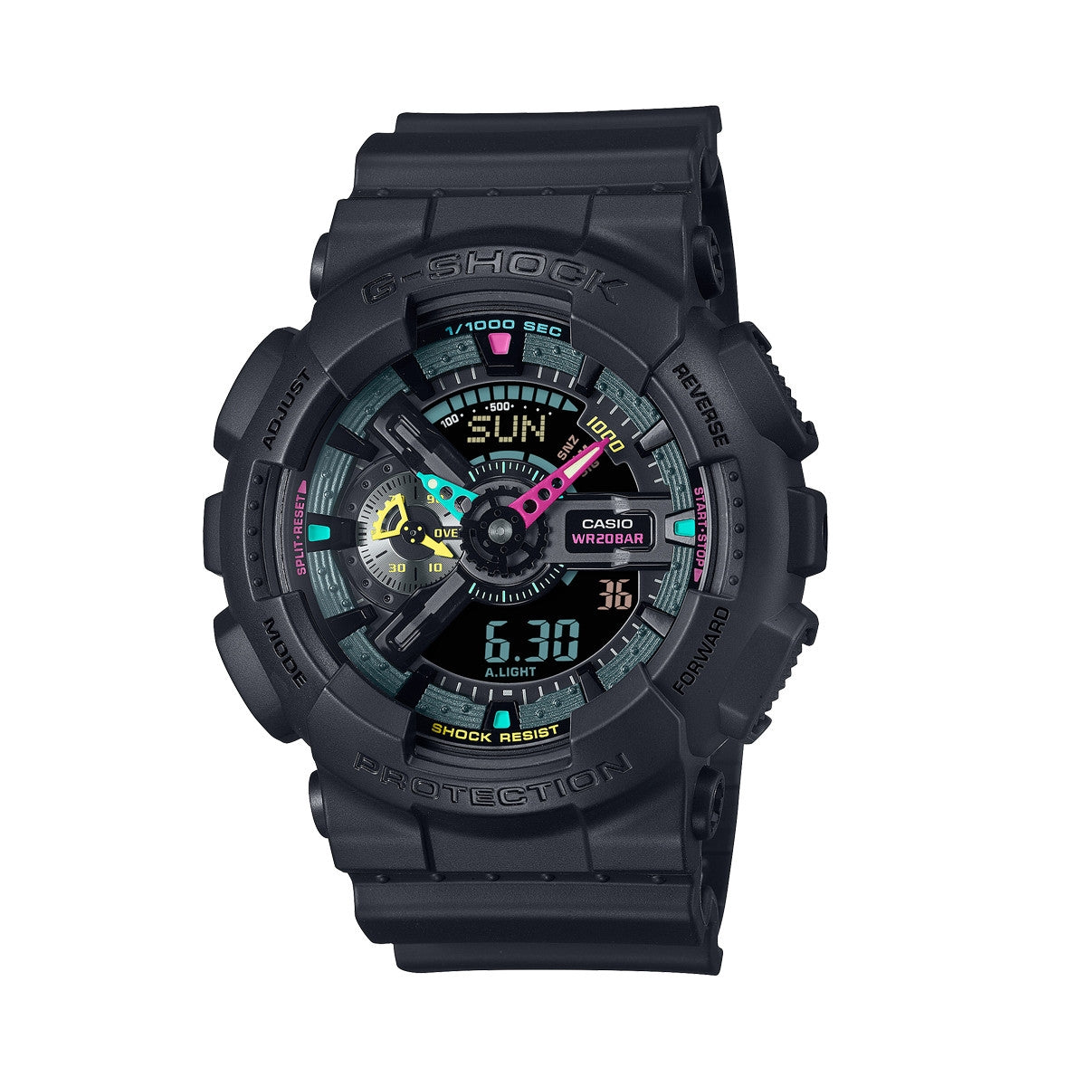CASIO G-SHOCK Mod. GS-BASIC - MATTE FLUO SERIE WATCHES