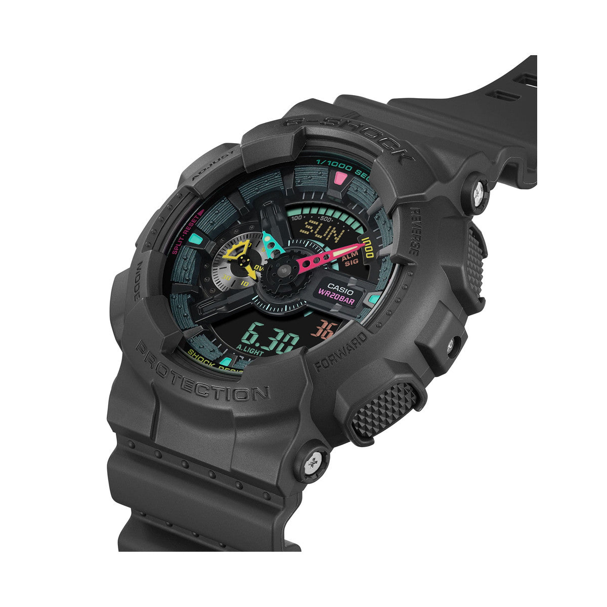 CASIO G-SHOCK Mod. GS-BASIC - MATTE FLUO SERIE WATCHES