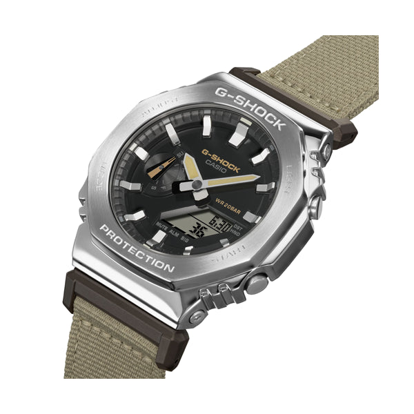 CASIO G-SHOCK Mod. OAK METAL COVERED - UTILITY SERIE KHAKI BEIGE