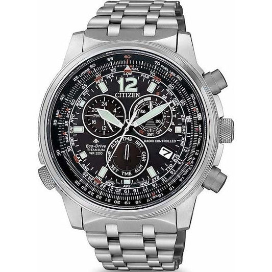 CITIZEN MOD. CB5850-80E men's watch, stainless steel design, advanced timekeeping features, ideal for sophisticated style.