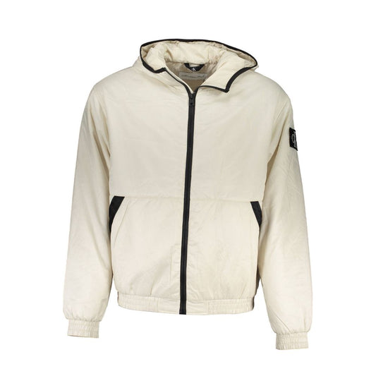 Calvin Klein Beige Recycled Polyester Men's Jacket 1728,67403481248,Beige,Calvin Klein,Clothing,Jackets & Coats - Clothing,Men,New with tags,S,Shell Jackets - Jackets & Coats - Clothing,XL