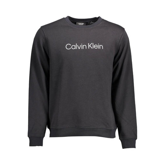 Calvin Klein Black Cotton Sweater 1728,67403481248,Black,Calvin Klein,Clothing,Men,Men - Clothing,New with tags,Sweaters - Men - Clothing,XL Calvin Klein CA-12224-XL