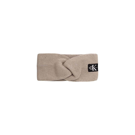 Calvin Klein Jeans Beige Cotton Hat 1728,71956299936,Accessories,Beige,Calvin Klein Jeans,Hats - Women - Accessories,New with tags,UNI,Women,Women - Accessories Calvin Klein Jeans CA-16494800309-UNI