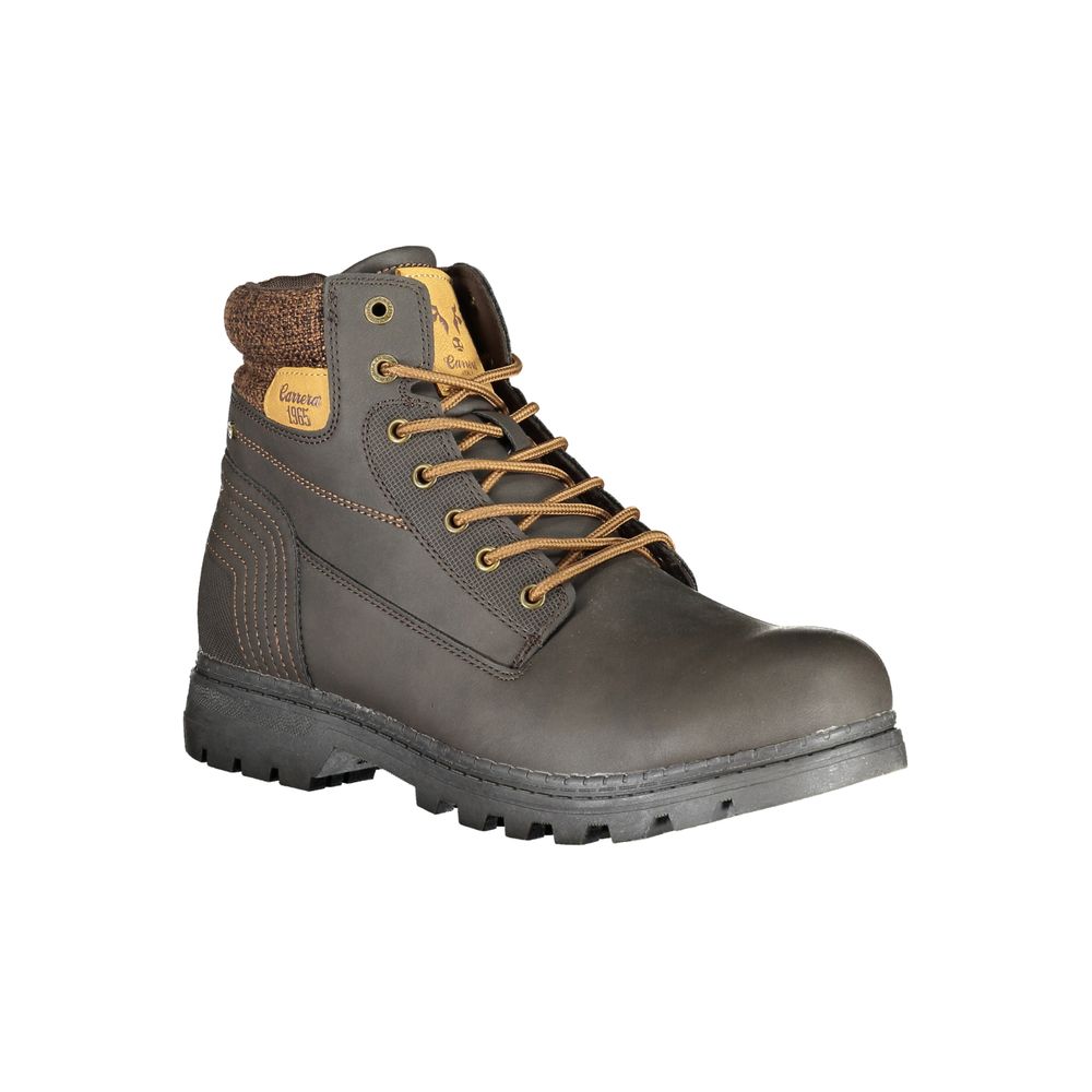 Carrera Marrone Polyurethane Mens Boot