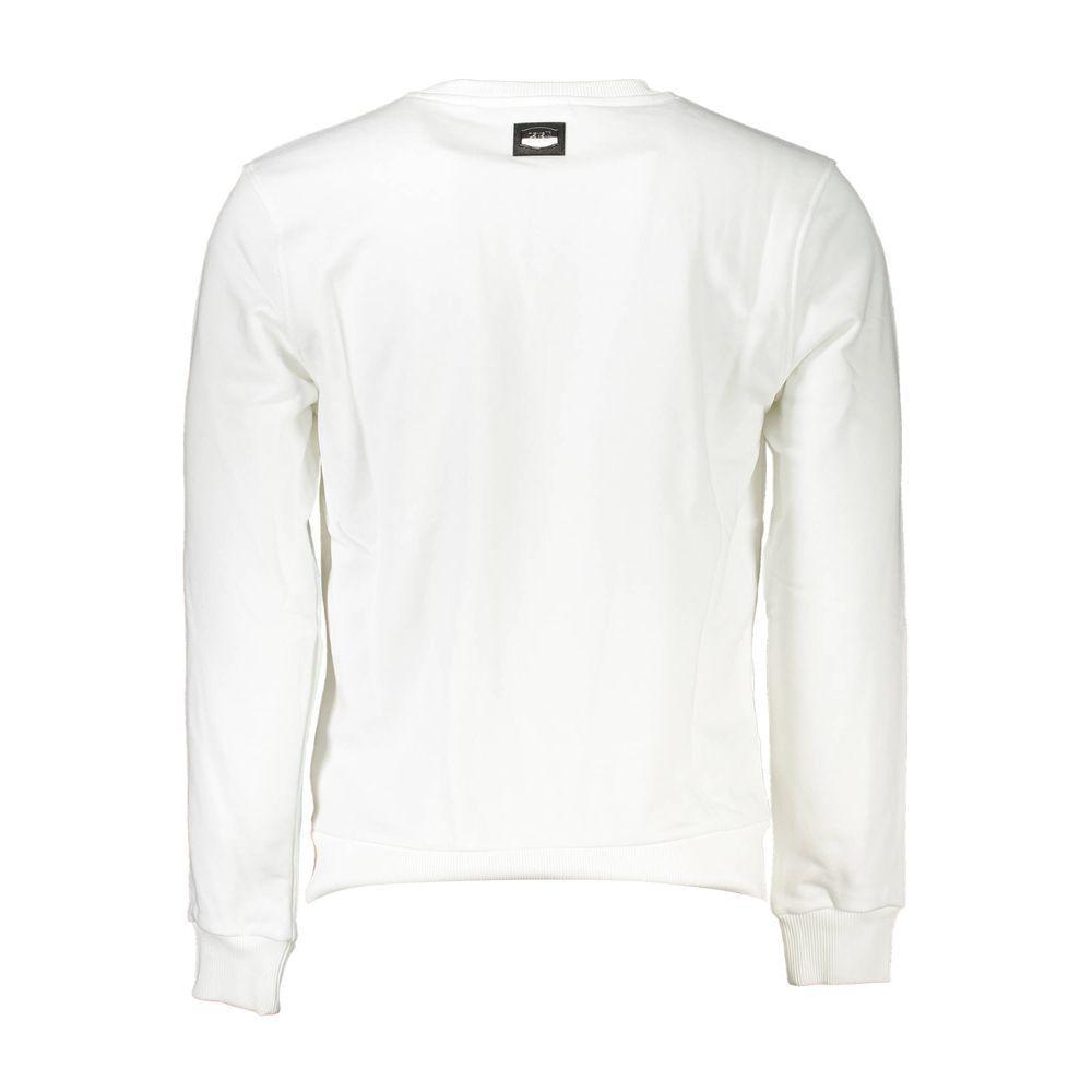 Cavalli Class White Cotton Sweater CA-21281-S