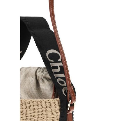 Chloé Beige Raffia Backet Bag 1728,72470364320,Bags,Beige,Bucket Bags - Bags,Chloé,New with tags,Women