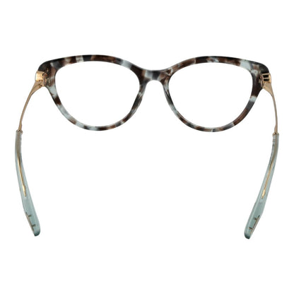 Chopard Black Cellulose Acetate Glasses (Frames) in a stylish cat eye design with full-rim black frame for women.