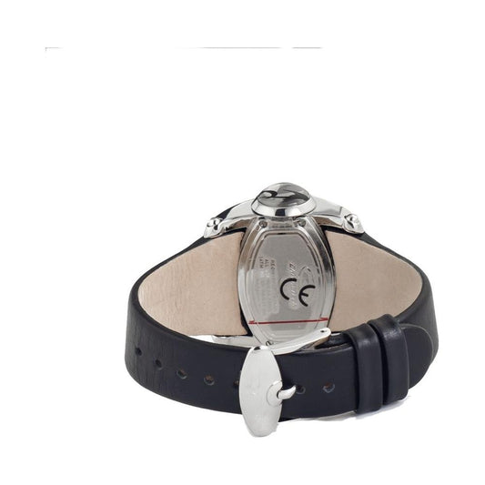Chronotech Black Leather Watch 1728,Black,Chronotech,New with tags,Watches for Women - Watches,Women Chronotech CHCT7681L08AC