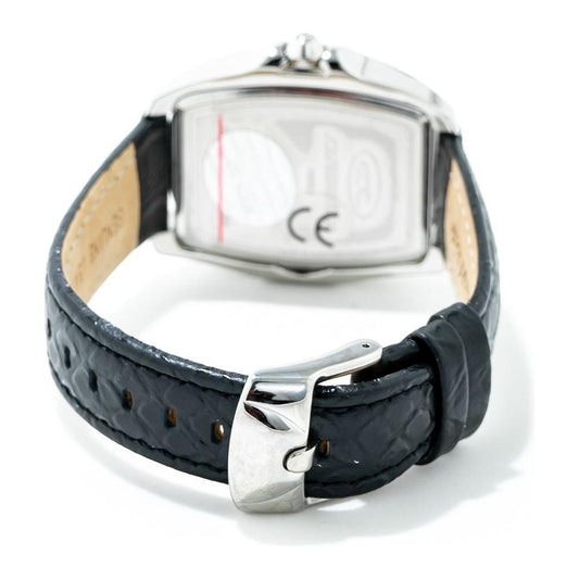 Chronotech Black Leather Watch 1728,Black,Chronotech,New with tags,Watches for Women - Watches,Women Chronotech CHCT7896LS103AC