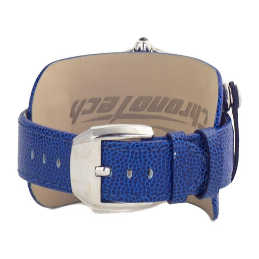 Chronotech Blue Leather Watch 1728,Blue,Chronotech,Men,New with tags,Watches for Men - Watches Chronotech CHCT2188J22AC
