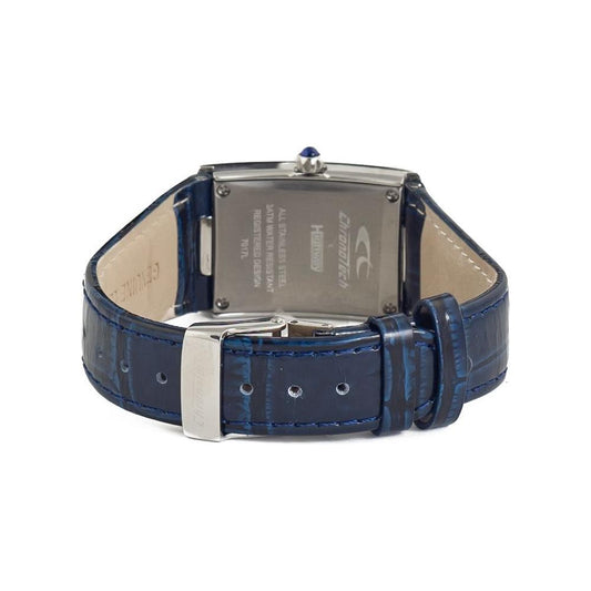 Chronotech Blue Leather Watch 1728,67434610848,Blue,Chronotech,New with tags,Watches for Women - Watches,Women Chronotech CHCT7017L09AC
