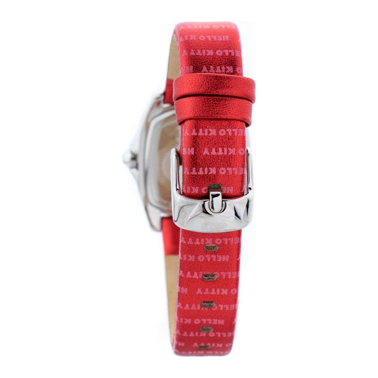 Chronotech Red Leather Watch 1728,Chronotech,New with tags,Red,Watches for Women - Watches,Women Chronotech CHCT7094SS28AC