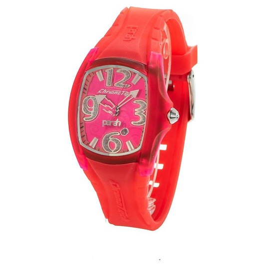 Chronotech Red Rubber Watch 1728,Chronotech,New with tags,Red,Watches for Women - Watches,Women Chronotech CHCT7134L10AC