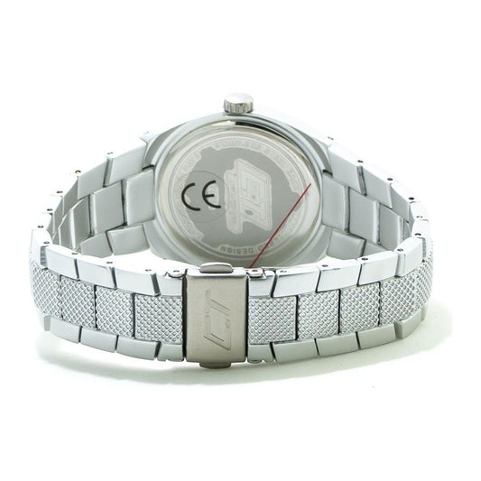 Chronotech Silver Polycarbonate Watch 1728,Chronotech,New with tags,Silver,Watches for Women - Watches,Women Chronotech CHCC7039L07MAC