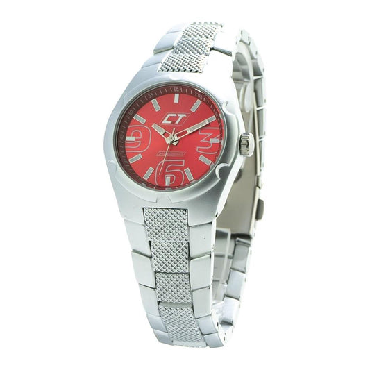 Chronotech Silver Steel Watch 1728,Chronotech,New with tags,Silver,Watches for Women - Watches,Women Chronotech CHCC7039L04MAC