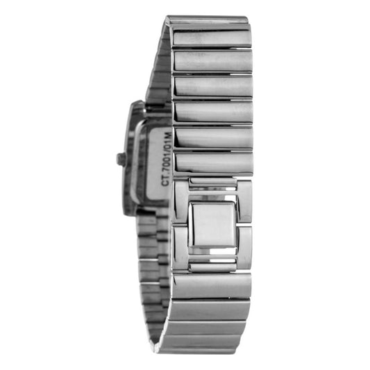 Chronotech Silver Steel Watch 1728,Chronotech,New with tags,Silver,Watches for Women - Watches,Women Chronotech CHCT700101MAC