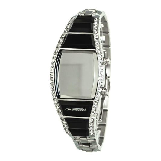 Chronotech Silver Steel Watch 1728,Chronotech,New with tags,Silver,Watches for Women - Watches,Women Chronotech CHCT7122LS03MAC