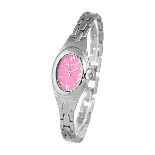 Chronotech Silver Steel Watch 1728,Chronotech,New with tags,Silver,Watches for Women - Watches,Women Chronotech CHCT7349L02MAC