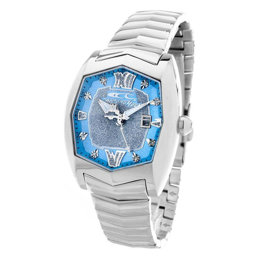 Chronotech Silver Steel Watch 1728,Chronotech,New with tags,Silver,Watches for Women - Watches,Women Chronotech CHCT7964L01MAC