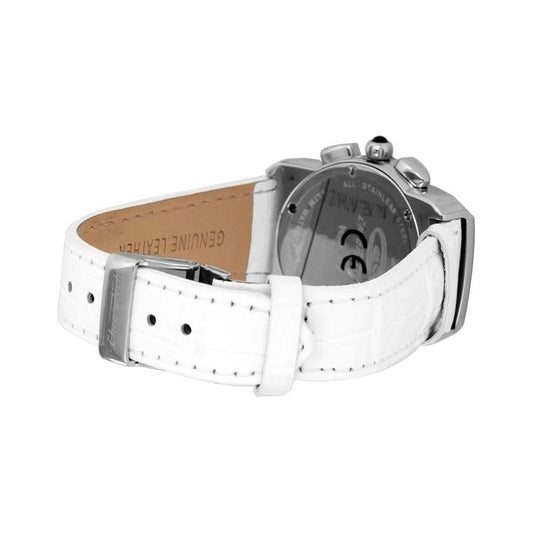 Chronotech White Leather Watch 1728,Chronotech,Men,New with tags,Watches for Men - Watches,White Chronotech CHCT7280M06AC