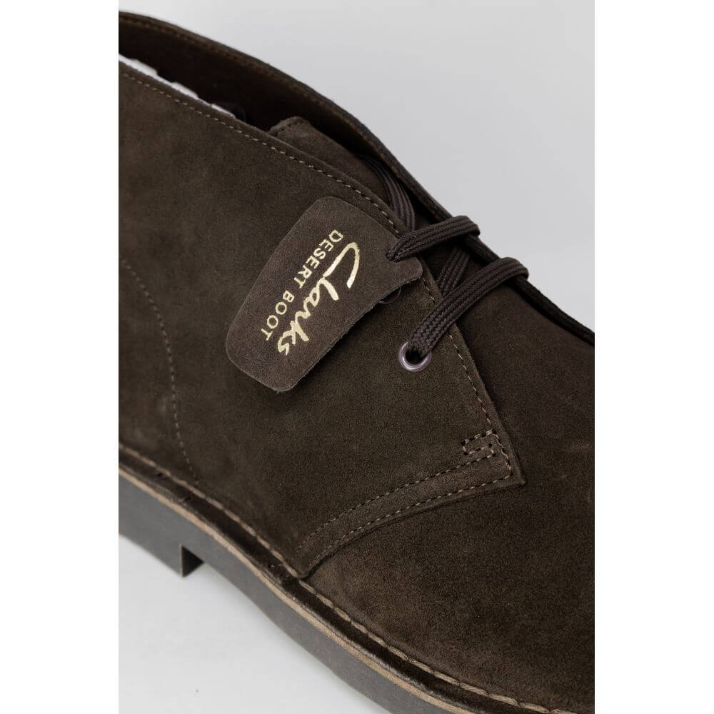 Clarks Brown Leather Ankle Boots