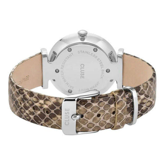 Cluse Beige Leather Watch 1728,67434610848,Beige,Cluse,New with tags,Watches,Watches for Women - Watches,Women Cluse CLCL61009AC
