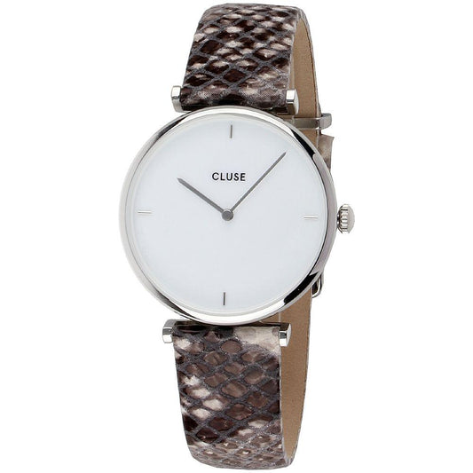 Cluse Beige Leather Watch 1728,67434610848,Beige,Cluse,New with tags,Watches,Watches for Women - Watches,Women Cluse CLCL61009AC