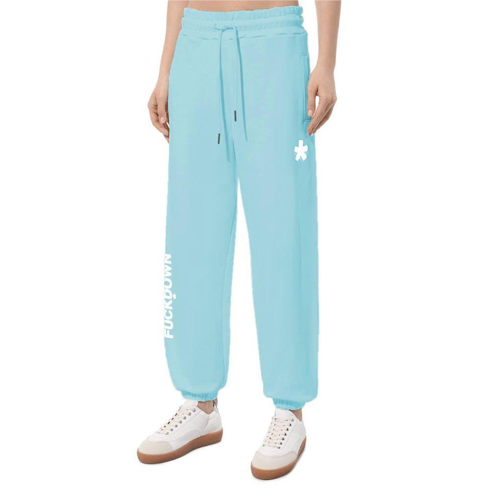 Comme Des Fuckdown Blue Cotton Jeans & Pant CO-15724-IT36|XXS