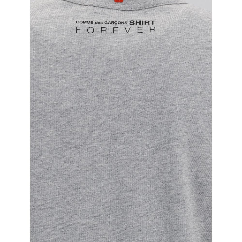 Comme Des Garçons Gray Cotton T-Shirt