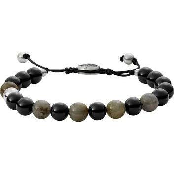 DIESEL Mod. BEADS Bracelet DIESEL JEWELS Dark Slate Gray