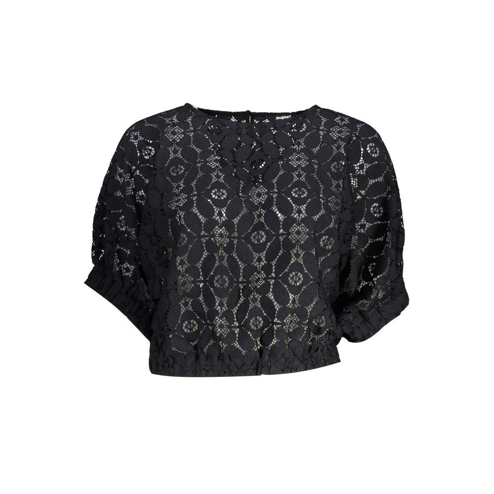 Desigual Black Polyester Women's Blouse