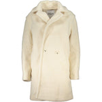 Desigual White Polyester Jackets & Coat DE-24913-S