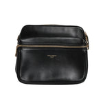 Dolce & Gabbana Black Calfskin Leather Gothic Messenger Bag BAG4171