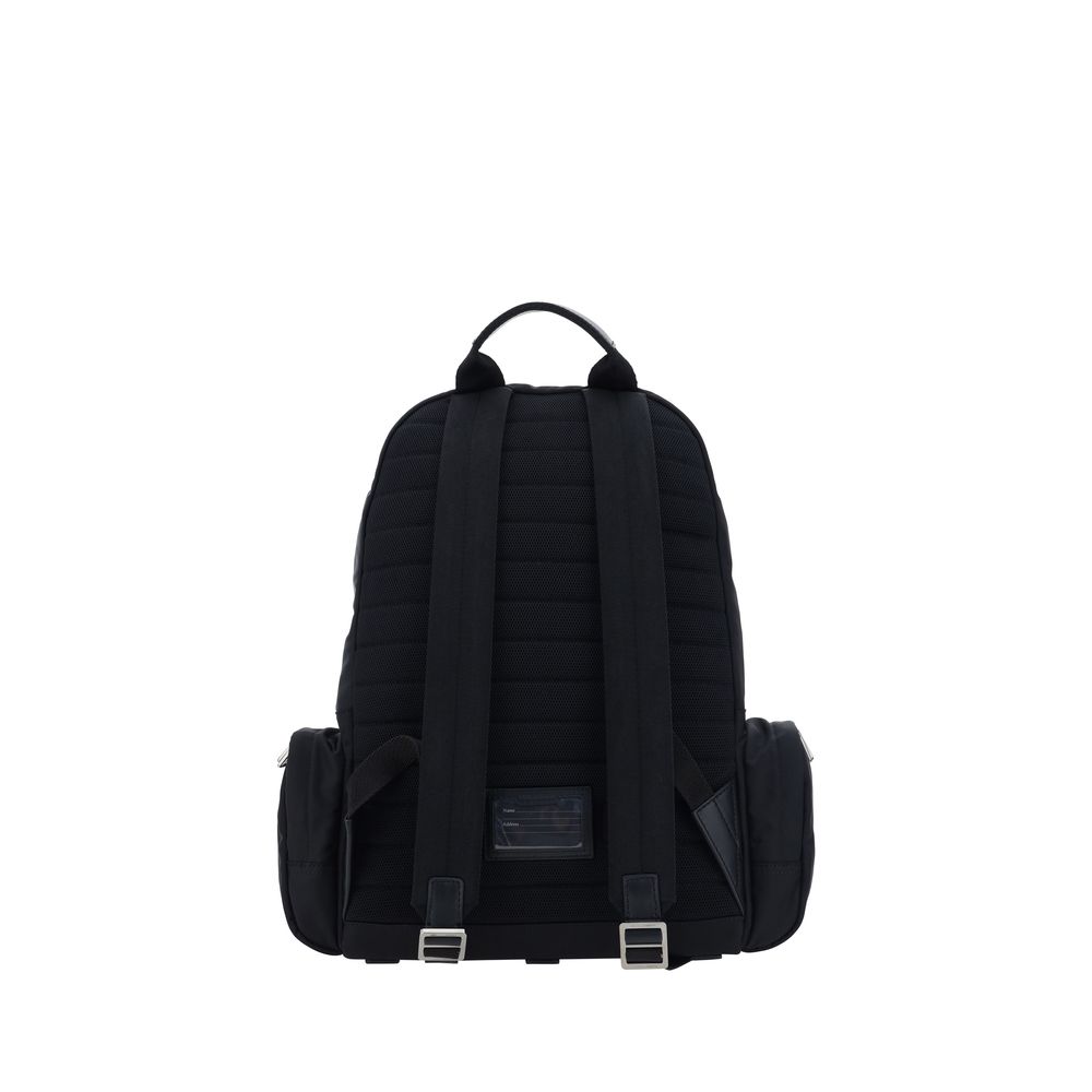 Dolce & Gabbana Black Nylon Backpack