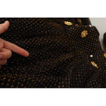 Dolce & Gabbana Black Crystal Floral Maxi Ball Gown Dress DR28244-40
