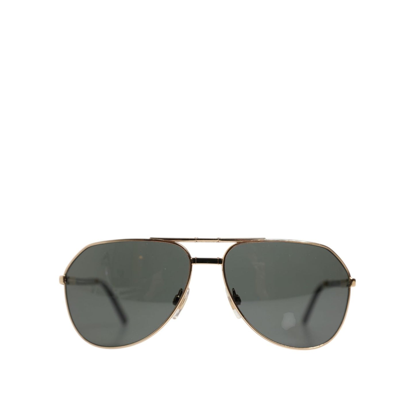 Dolce & Gabbana Gold DG2106K Pilot Frame Tinted Lens Polarized Sunglasses GLA1362