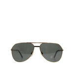 Dolce & Gabbana Gold DG2106K Pilot Frame Tinted Lens Polarized Sunglasses GLA1362