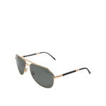 Dolce & Gabbana Gold DG2106K Pilot Frame Tinted Lens Polarized Sunglasses GLA1362