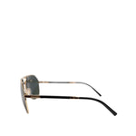 Dolce & Gabbana Gold DG2106K Pilot Frame Tinted Lens Polarized Sunglasses GLA1362