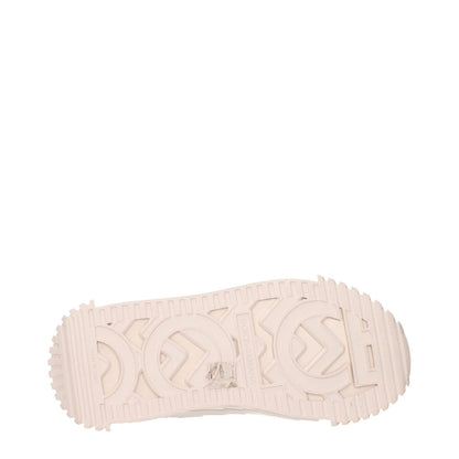 Sole of Dolce & Gabbana Gray Fabric Sneakers showcasing detailed tread design and logo.