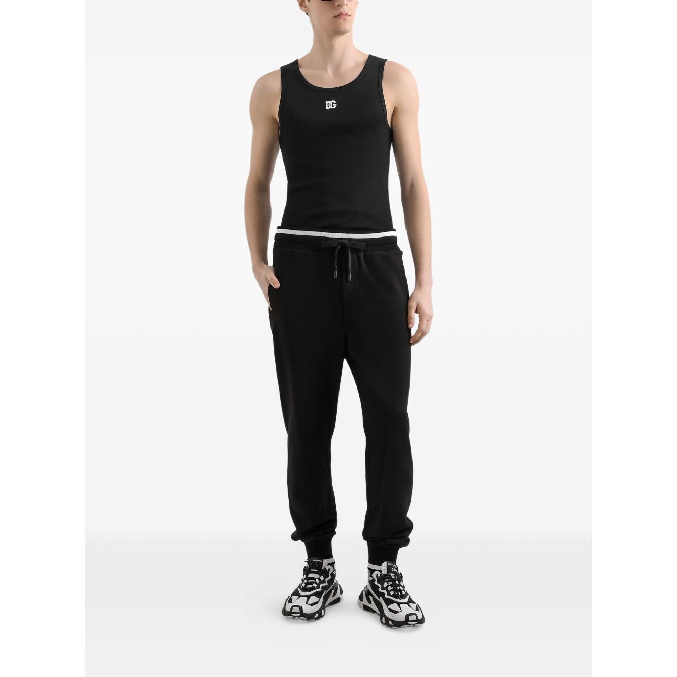 Dolce & Gabbana Logo cotton tank top
