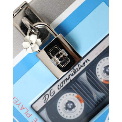 Dolce & Gabbana Multicolor Cassette Player Box DG Music Crossbody Shoulder Bag