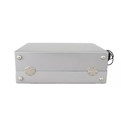 Dolce & Gabbana Silver Retro Radio Boombox Limited Edition Handmade Wood Bag