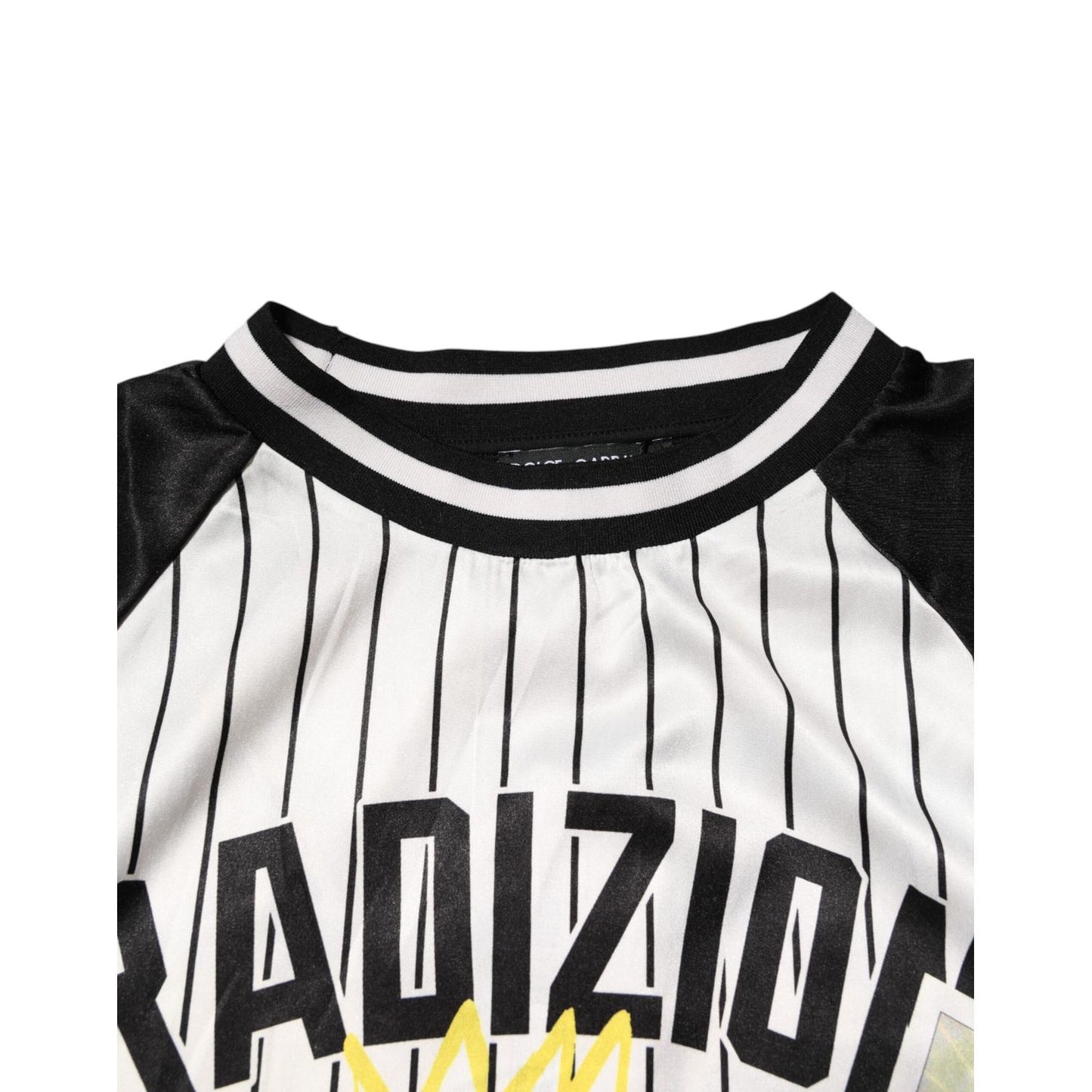 Dolce & Gabbana Tradizione Graffiti Print Oversized Men T-shirt