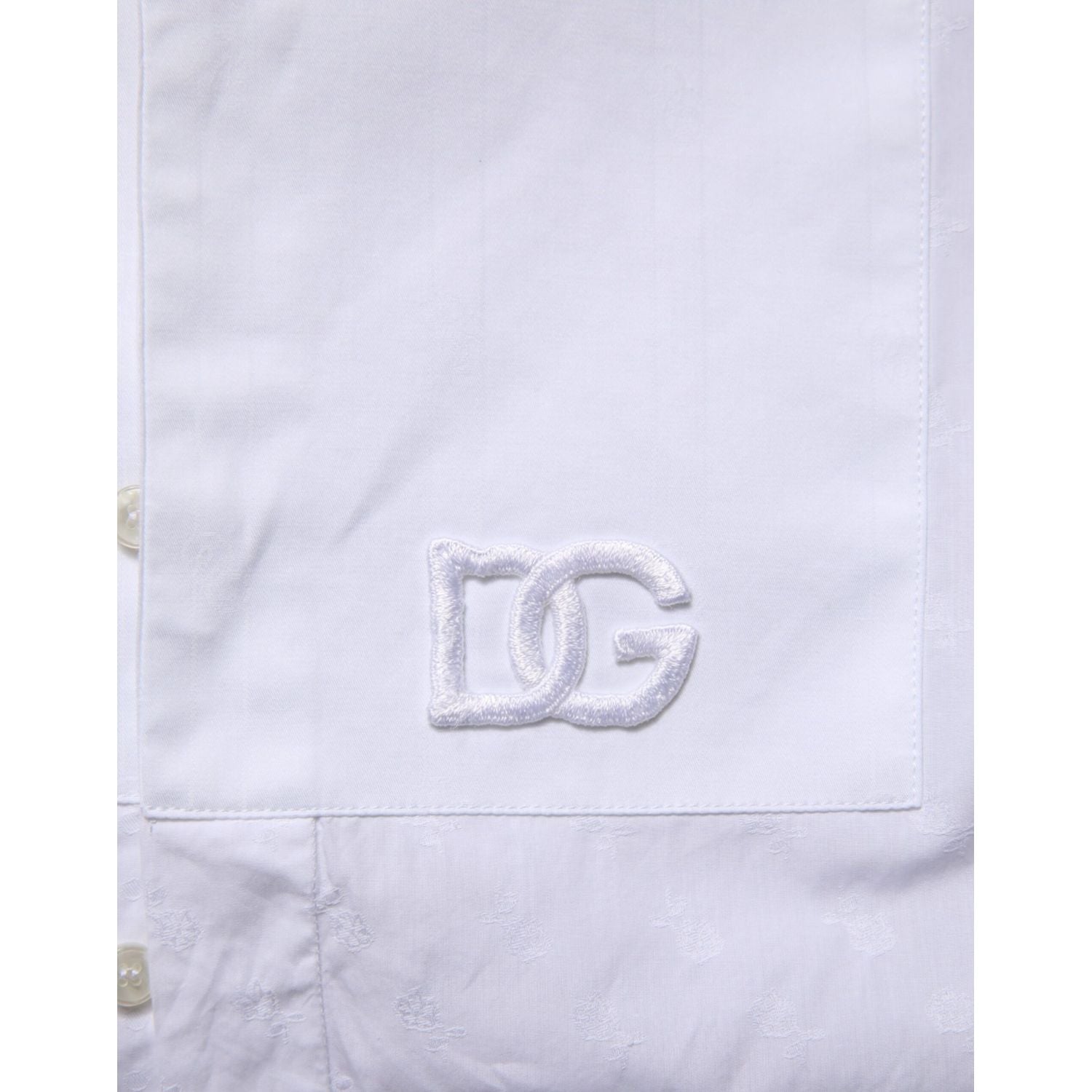 Dolce & Gabbana White Cotton MARTINI Bib Formal Dress Shirt