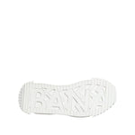 Dolce & Gabbana White NS1 Canvas Leather Embellished Sneakers Shoes